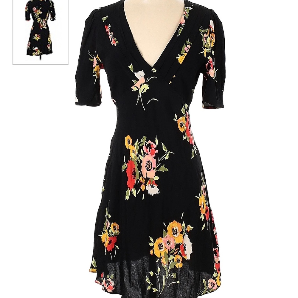 Floral Free People dress size 6